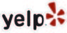 Yelp logo linked to review site Yelp logo linked to review site